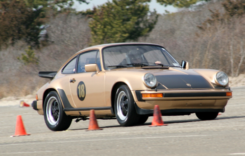 Porsche competing in Metro Autocross