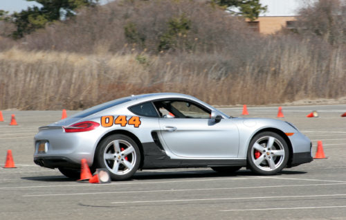 Porsche competing in Metro Autocross
