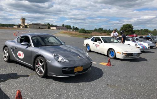 Porsche competing in Metro Autocross
